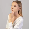 Złota bransoletka literka J wysadzana cyrkoniami Imiona B1484-333-J marko