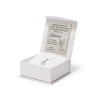 Srebrny komplet żłobiony medalik Święty Juda Tadeusz na łańcuszku D142-925-S-L095 marko