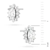 Kolczyki z białego złota z diamentami laboratoryjnymi markizy Lab Diamonds K0513.B3.LDW.01 marko