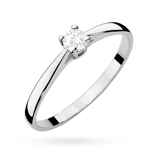 Klasyczny pierścionek zaręczynowy brylant 0,15ct Klasyka W0335.B3.DIW.01 marko