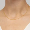 Srebrny pozłacany łańcuszek Ankier  L272-925-Z marko