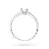 Zaręczynowy pierścionek z białego złota kwadratowy diament laboratoryjny Princessa 0,30ct Lab Diamonds W0589.B3.LDW.01 marko