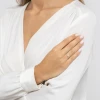 Zaręczynowy pierścionek z białego złota kwadratowy diament laboratoryjny Princessa 0,30ct Lab Diamonds W0589.B3.LDW.01 marko