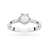 Złoty pierścionek z białego złota z okazałym diamentem laboratoryjnym 0,25ct Lab Diamonds W0605.B3.LDW.01 marko
