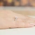 Pierścionek zaręczynowy z białego złota z owalnym diamentem laboratoryjnym 0,70ct Lab Diamonds i brylantami W0308.B3.LDW.01 marko