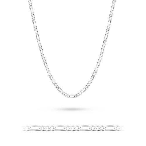 Srebrny łańcuszek figaro męski masywny L002-925 marko