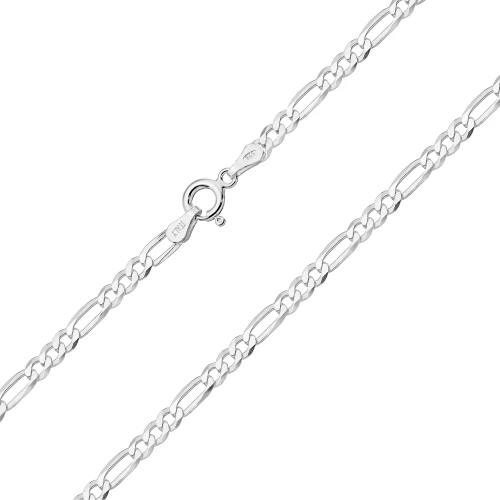 Srebrny łańcuszek figaro męski masywny L002-925 marko