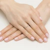 Pierścionek zaręczynowy obrączka z białego złota Lab Diamonds W0531.B3.LDW.01 marko