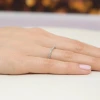 Pierścionek zaręczynowy obrączka z białego złota Lab Diamonds W0531.B3.LDW.01 marko