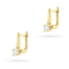 Kolczyki złote przecinki z brylantami 0,16ct zapięcie angielskie K0065.Z3.DIW.03 marko