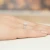 Pierścionek zaręczynowy z białego złota z owalnym diamentem laboratoryjnym Lab Diamonds i brylantami W0301.B3.LDW.01 marko