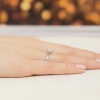 Klasyczny pierścionek z białego złota z diamentem laboratoryjnym 0,70ct w sześciu łapkach Lab Diamonds W0535.B3.LDW.04 marko