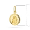 Złoty diamentowany medalik Matka Boska Częstochowska próba 375 D567-375 marko