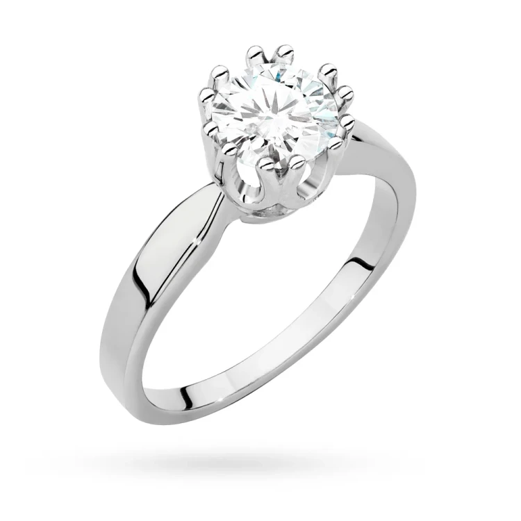 Pierścionek białe złoto z diamentem laboratoryjnym 1,00ct w ażurowej oprawie Lab Diamonds W0541.B3.LDW.04 marko
