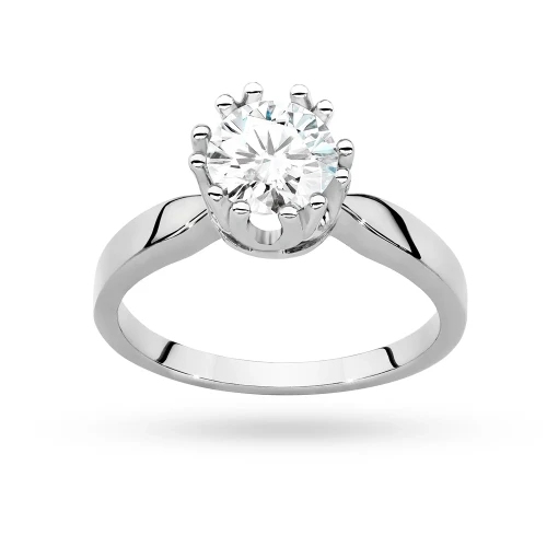 Pierścionek białe złoto z diamentem laboratoryjnym 1,00ct w ażurowej oprawie Lab Diamonds W0541.B3.LDW.04 marko