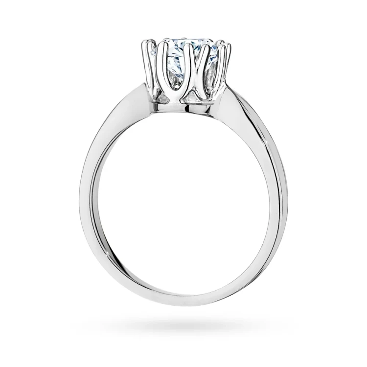 Pierścionek białe złoto z diamentem laboratoryjnym 1,00ct w ażurowej oprawie Lab Diamonds W0541.B3.LDW.04 marko