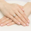 Pierścionek białe złoto z diamentem laboratoryjnym 1,00ct w ażurowej oprawie Lab Diamonds W0541.B3.LDW.04 marko