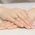 Pierścionek białe złoto z diamentem laboratoryjnym 1,00ct w ażurowej oprawie Lab Diamonds W0541.B3.LDW.04 marko