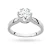 Pierścionek białe złoto z diamentem laboratoryjnym 0,70ct w ażurowej oprawie Lab Diamonds W0541.B3.LDW.03 marko