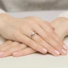 Pierścionek białe złoto z diamentem laboratoryjnym 0,70ct w ażurowej oprawie Lab Diamonds W0541.B3.LDW.03 marko