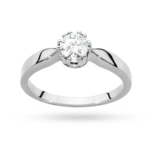 Pierścionek białe złoto z diamentem laboratoryjnym 0,40ct w ażurowej oprawie Lab Diamonds W0541.B3.LDW.01 marko