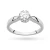Pierścionek białe złoto z diamentem laboratoryjnym 0,40ct w ażurowej oprawie Lab Diamonds W0541.B3.LDW.01 marko