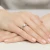 Pierścionek białe złoto z diamentem laboratoryjnym 0,40ct w ażurowej oprawie Lab Diamonds W0541.B3.LDW.01 marko