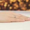 Pierścionek białe złoto z diamentem laboratoryjnym 0,40ct w ażurowej oprawie Lab Diamonds W0541.B3.LDW.01 marko