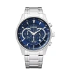 Citizen AN8190-51L zegarek męski na stalowej bransolecie marko