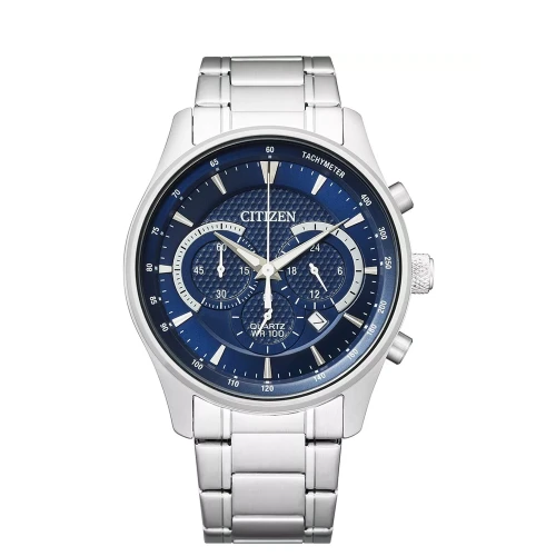 Citizen AN8190-51L zegarek męski na stalowej bransolecie marko