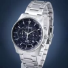 Citizen AN8190-51L zegarek męski na stalowej bransolecie marko