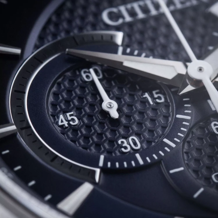 Citizen AN8190-51L zegarek męski na stalowej bransolecie marko