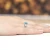 Pierścionek białe złoto z topazem Swiss 1,40ct i brylantami Dynastia W0040.B3.TOB.02 marko