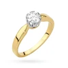 Pierścionek W0541 Diament Laboratoryjny 0,40ct żółte złoto W0541.Z3.LDW.01 marko