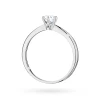 Klasyczny pierścionek z białego złota z diamentem laboratoryjnym 0,50ct półokrągła szyna Lab Diamonds W0553.B3.LDW.02 marko