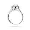 Pierścionek białe złoto diament laboratoryjny 0,70ct i 26 kamieni Lab Diamonds W0551.B3.LDW.03 marko