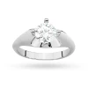 Białe złoto pierścionek z dużym diamentem laboratoryjnym 1,00ct Lab Diamonds W0545.B3.LDW.04 marko