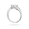 Białe złoto pierścionek z dużym diamentem laboratoryjnym 1,00ct Lab Diamonds W0545.B3.LDW.04 marko
