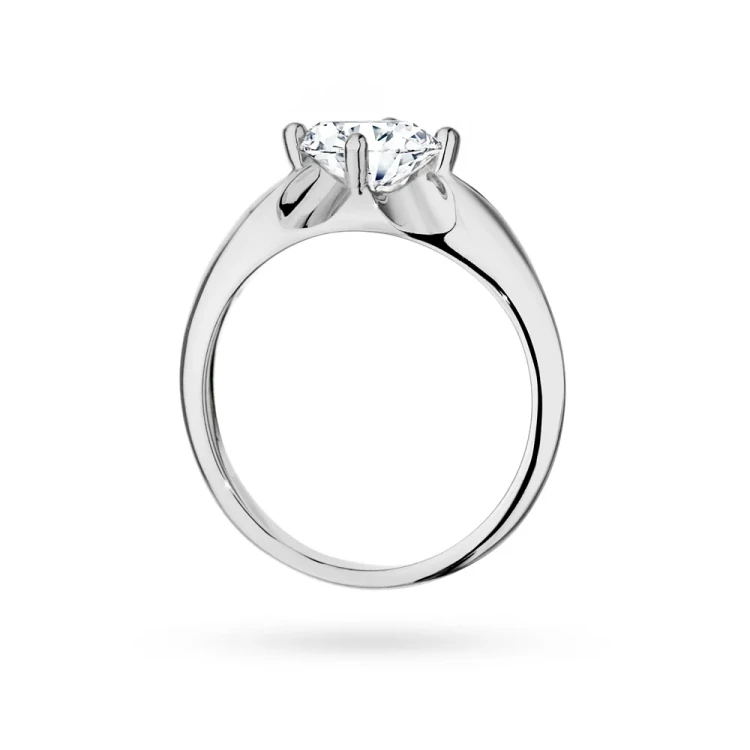 Białe złoto pierścionek z dużym diamentem laboratoryjnym 1,00ct Lab Diamonds W0545.B3.LDW.04 marko