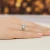 Białe złoto pierścionek z dużym diamentem laboratoryjnym 1,00ct Lab Diamonds W0545.B3.LDW.04 marko