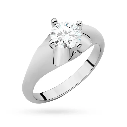 Białe złoto pierścionek z dużym diamentem laboratoryjnym 0,70ct Lab Diamonds W0545.B3.LDW.03 marko