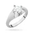 Białe złoto pierścionek z dużym diamentem laboratoryjnym 0,70ct Lab Diamonds W0545.B3.LDW.03 marko