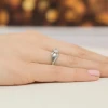 Białe złoto pierścionek z dużym diamentem laboratoryjnym 0,50ct Lab Diamonds W0545.B3.LDW.02 marko