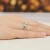 Białe złoto pierścionek z dużym diamentem laboratoryjnym 0,50ct Lab Diamonds W0545.B3.LDW.02 marko