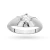 Białe złoto pierścionek z dużym diamentem laboratoryjnym 0,40ct Lab Diamonds W0545.B3.LDW.01 marko