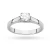 Pierścionek białe złoto diament laboratoryjny 0,40ct oprawa cathedral Lab Diamonds W0544.B3.LDW.01 marko