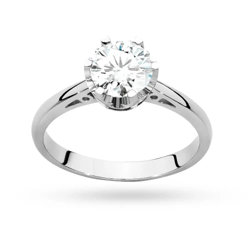 Pierścionek białe złoto z diamentem laboratoryjnym 1,00ct w ażurowej oprawie Lab Diamonds W0542.B3.LDW.04 marko