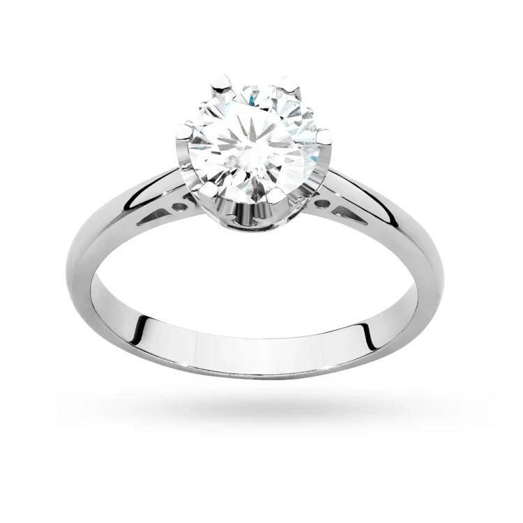 Pierścionek białe złoto z diamentem laboratoryjnym 1,00ct w ażurowej oprawie Lab Diamonds W0542.B3.LDW.04 marko