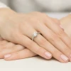 Pierścionek białe złoto z diamentem laboratoryjnym 1,00ct w ażurowej oprawie Lab Diamonds W0542.B3.LDW.04 marko