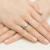Pierścionek białe złoto z diamentem laboratoryjnym 0,70ct w ażurowej oprawie Lab Diamonds W0542.B3.LDW.03 marko